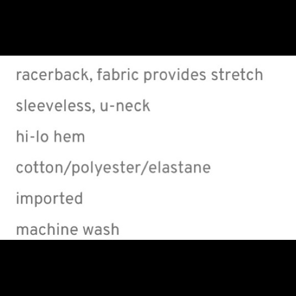 Under Armor stadium tank - Picture 2 of 2